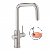 GROHE Blue Duo U-tut utdragbar i SuperSteel