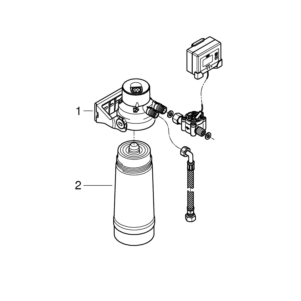 GROHE Blue Pure Ultrasafe filter starter sæt GROHE Pure filtersæt