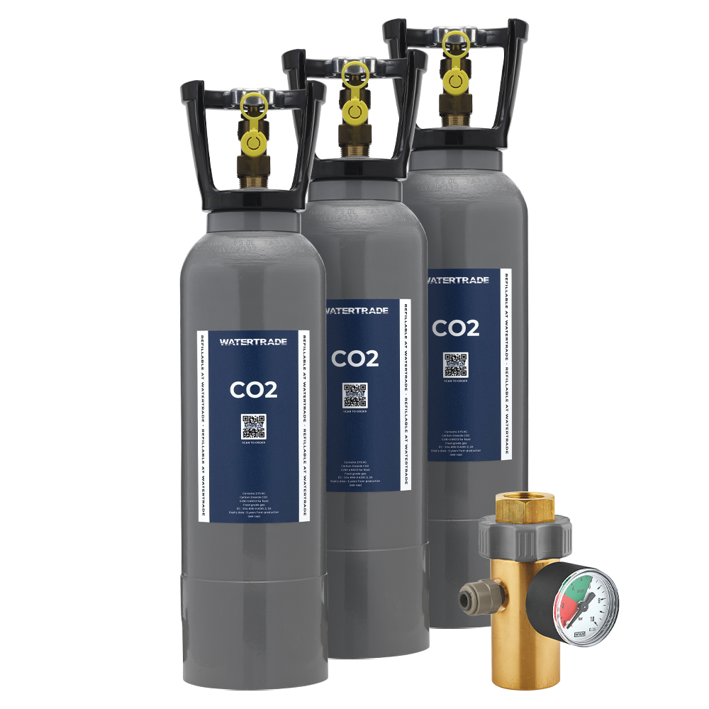CO2 regulator til Quooker Cube 3.75 Startpaket