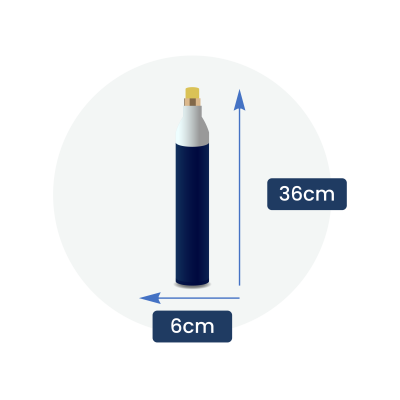 GROHE Blue 425 gram CO2 startpaket (4 pak)