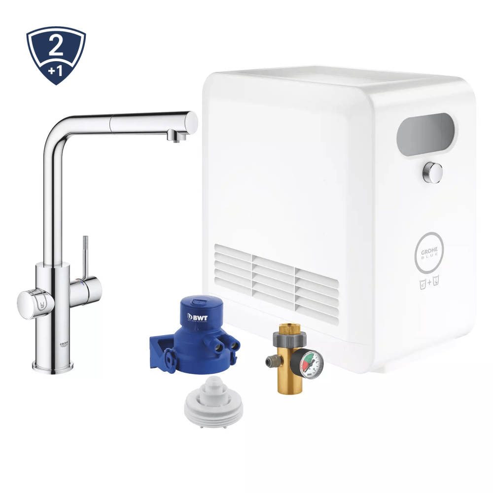 GROHE Blue Professional L-piputrustning med förlängning - 147