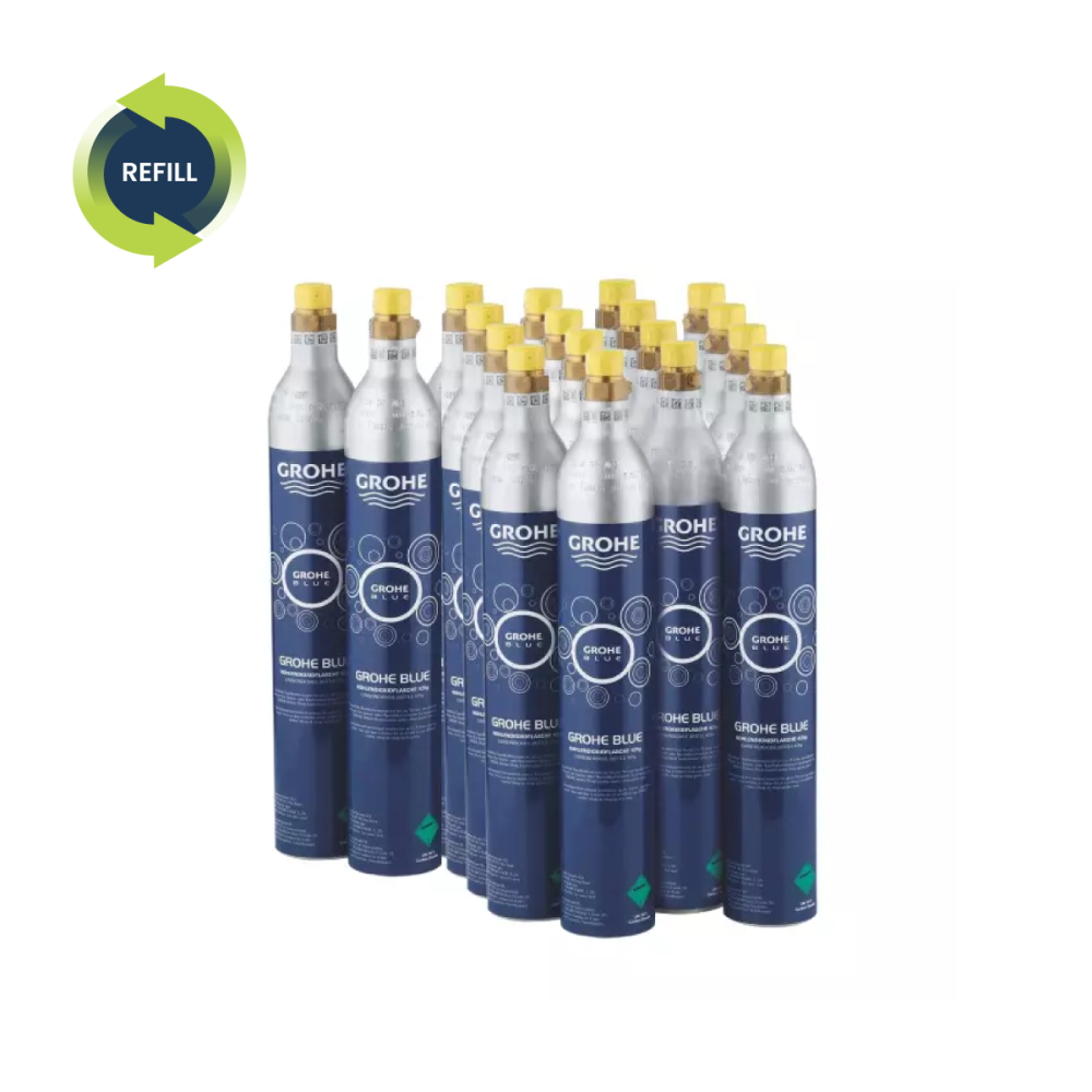 GROHE Blue 425 gram CO2 refill flaska 18 stk.