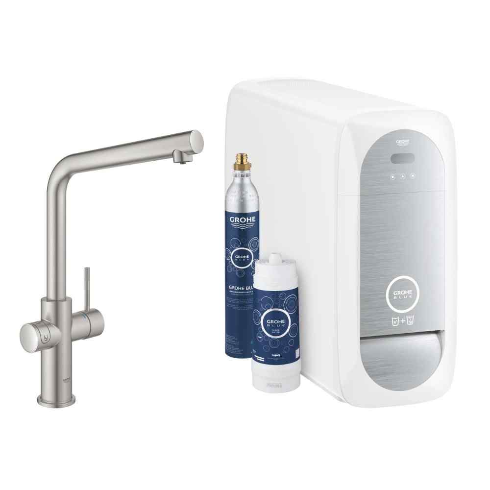 GROHE Blue Home - L-pip - Supersteel Grohe Blue Home