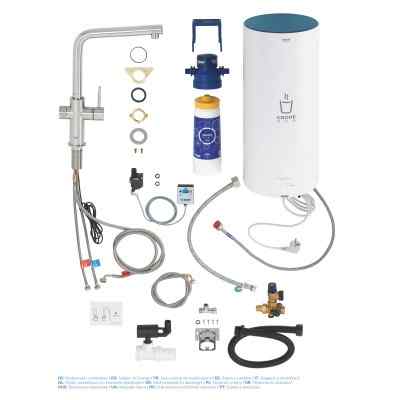 GROHE Red Duo - Supersteel - L-pip - Size L GROHE Red 5,5 liter