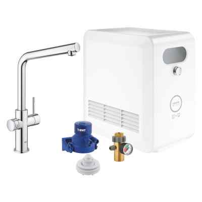 GROHE Blue Professional - L-pip - Krom Grohe Blue Pro